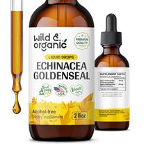 Suplemento Wild & Organic Echinacea Goldenseal Liquid 60mL
