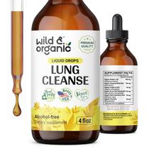 Suplemento Wild & Organic Lung Cleanse Mullein 118mL