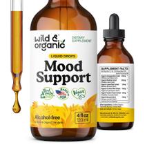 Suplemento Wild & Organic Mood Support com Ashwagandha 120ml Suplemento Wild & Organic Mood Support com Ashwagandha 120ml