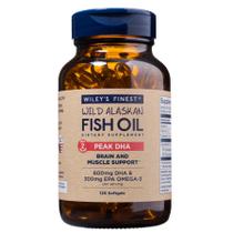 Suplemento Wiley's Finest Wild Alaskan Fish Oil Peak DHA