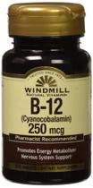 Suplemento Windmill Vitamina B-12 250mcg em comprimidos - 100 unidades