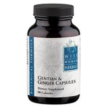 Suplemento Wise Woman Herbals Gentian & Ginger 90 cápsulas