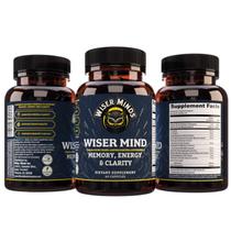 Suplemento Wiser Minds Nootropic Memory Focus Mental Clarity