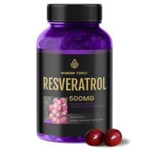 Suplemento Wonder Family Resveratrol 500mg Softgel