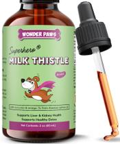 Suplemento Wonder Paws Milk Thistle Liver Support para cães