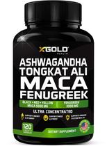 Suplemento X Gold Health Ashwagandha 5000 mg + Tongkat Ali 1000 mg Suplemento X Gold Health Ashwagandha 5000 mg + Tongkat Ali 1000 mg