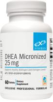 Suplemento XYMOGEN DHEA 25mg micronizado para mulheres e homens 60 comprimidos