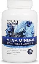 Suplemento Youfit Nutrition Mega Minerals 72 Minerals
