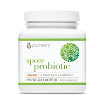 Suplemento Youtheory Spore Probiótico em Pó 100mL 6B CFU