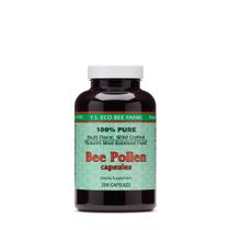 Suplemento YS BEE FARMS Pólen de abelha 550 mg 200 cápsulas Suplemento YS BEE FARMS Pólen de abelha 550 mg 200 cápsulas