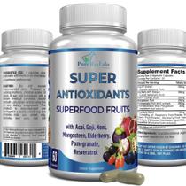 Suplemento YUMMYVITE Super Antioxidante Fruit Complex 60 cápsulas Suplemento YUMMYVITE Super Antioxidante Fruit Complex 60 cápsulas