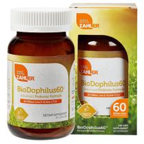 Suplemento Zahler BioDophilus Probiótico de Alta Potência 60 Cápsulas Suplemento Zahler BioDophilus Probiótico de Alta Potência 60 Cápsulas