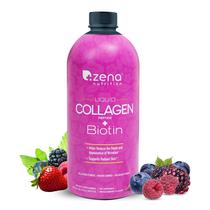 Suplemento Zena Nutrition Peptídeo Líquido de Colágeno +Biotina 600mL