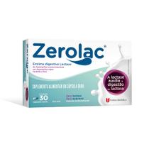 Suplemento Zerolac Lactase 30 Cápsulas - União Química Suplemento Zerolac Lactase 30 Cápsulas - União Química