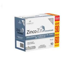 Suplemento Zinco Concentrado Com 90 Cps - La San Day