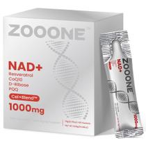 Suplemento zooone NAD+ 1000 mg: pacotes líquidos de 30 ml com resveratrol Suplemento zooone NAD+ 1000 mg: pacotes líquidos de 30 ml com resveratrol