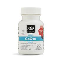 Suplementos 365 da Whole Foods Market CoQ10 200 mg 30 cápsulas gelatinosas Suplementos 365 da Whole Foods Market CoQ10 200 mg 30 cápsulas gelatinosas