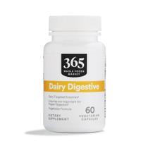 Suplementos 365 da Whole Foods Market Dairy Digestive Enzy