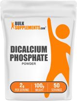 Suplementos a granel de fosfato dicálcico em pó 100g sem glúten Suplementos a granel de fosfato dicálcico em pó 100g sem glúten