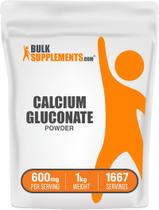 Suplementos a granel de gluconato de cálcio em pó 600 mg 1 kg sem glúten Suplementos a granel de gluconato de cálcio em pó 600 mg 1 kg sem glúten