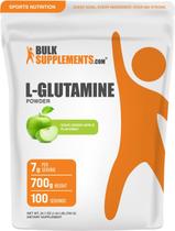 Suplementos a granel de L-glutamina em pó 700 g de maçã verde azeda