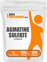 Suplementos a granel de sulfato de agmatina em pó 500 g sem sabor Suplementos a granel de sulfato de agmatina em pó 500 g sem sabor