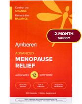 Suplementos Amberen Menopause 120 cápsulas para mulheres Suplementos Amberen Menopause 120 cápsulas para mulheres