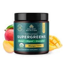 Suplementos Ancient Nutrition SuperGreens em pó de manga 100g