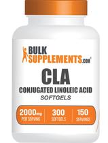Suplementos BulkSupplements.com Ácido Linoléico Conjugado CLA 2000mg