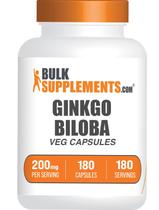 Suplementos BulkSupplements.com Extrato de Ginkgo Biloba 200 mg Suplementos BulkSupplements.com Extrato de Ginkgo Biloba 200 mg