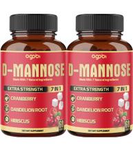 Suplementos Cápsulas de extrato de D-manose Agobi 60-50 mg x120