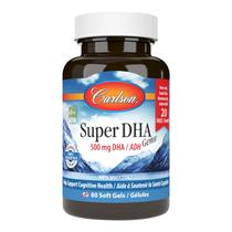 Suplementos Carlson Super DHA Gems 500mg DHA 60+20 cápsulas gelatinosas