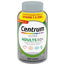 Suplementos Centrum Silver Adults 50+ 325 comprimidos