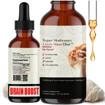 Suplementos cerebrais Auri Lion's Mane Liquid Elixir 60mL Suplementos cerebrais Auri Lion's Mane Liquid Elixir 60mL