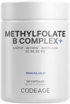 Suplementos Codeage Metilfolato B Complex 120 cápsulas Suplementos Codeage Metilfolato B Complex 120 cápsulas