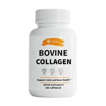 Suplementos de colágeno bovino SIRUNES Hidrolisado 100 Cápsulas