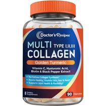 Suplementos de colágeno Doctor's Recipes Multi Collagen 90 cápsulas