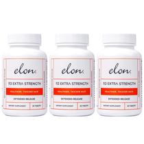 Suplementos de crescimento capilar Elon R3 Extra Strength 60 comprimidos Suplementos de crescimento capilar Elon R3 Extra Strength 60 comprimidos