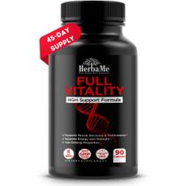 Suplementos de HGH HerbaMe Full Vitality 90 cápsulas Suplementos de HGH HerbaMe Full Vitality 90 cápsulas