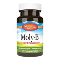 Suplementos de molibdênio quelatado Carlson Moly-B 300 comprimidos
