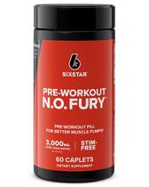 Suplementos de óxido nítrico Six Star Muscle Builder 60 comprimidos