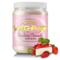 Suplementos de proteína vegana em pó de aço Veg-pro Strawberry Suplementos de proteína vegana em pó de aço Veg-pro Strawberry