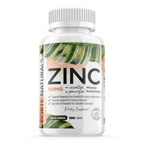 Suplementos de zinco FORTE NATURALS 50 mg (100 comprimidos) para adultos Suplementos de zinco FORTE NATURALS 50 mg (100 comprimidos) para adultos