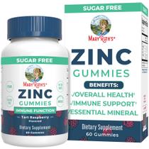 Suplementos de zinco MaryRuth's Zinc Gummies 30 porções