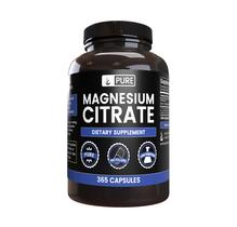 Suplementos dietéticos PURE ORIGINAL INGREDIENTS Citrato de magnésio 365 cápsulas Suplementos dietéticos PURE ORIGINAL INGREDIENTS Citrato de magnésio 365 cápsulas