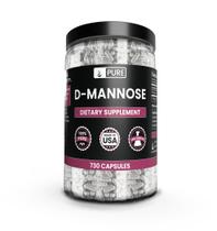 Suplementos dietéticos PURE ORIGINAL INGREDIENTS D-Mannose 730 cápsulas Suplementos dietéticos PURE ORIGINAL INGREDIENTS D-Mannose 730 cápsulas