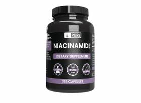 Suplementos dietéticos PURE ORIGINAL INGREDIENTS Niacinamida 365 cápsulas Suplementos dietéticos PURE ORIGINAL INGREDIENTS Niacinamida 365 cápsulas