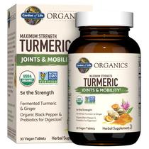 Suplementos Garden of Life Turmeric 30 comprimidos 500 mg