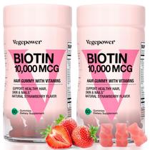 Suplementos Gomas de biotina VEGEPOWER 10000mcg com vitaminas Suplementos Gomas de biotina VEGEPOWER 10000mcg com vitaminas