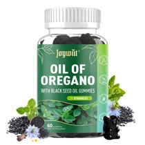 Suplementos Gomas de óleo de orégano Joywiit 300 mg com óleo de semente preta Suplementos Gomas de óleo de orégano Joywiit 300 mg com óleo de semente preta